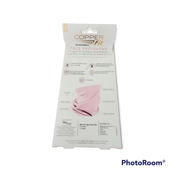 New Copper Fit Face Protector Youth 8+ Pink to RoseGold in color New in Box - Picture 8 of 9